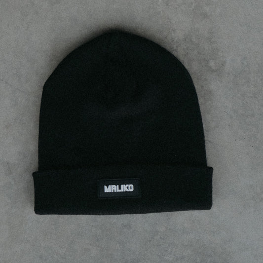 Black Logo Beanie