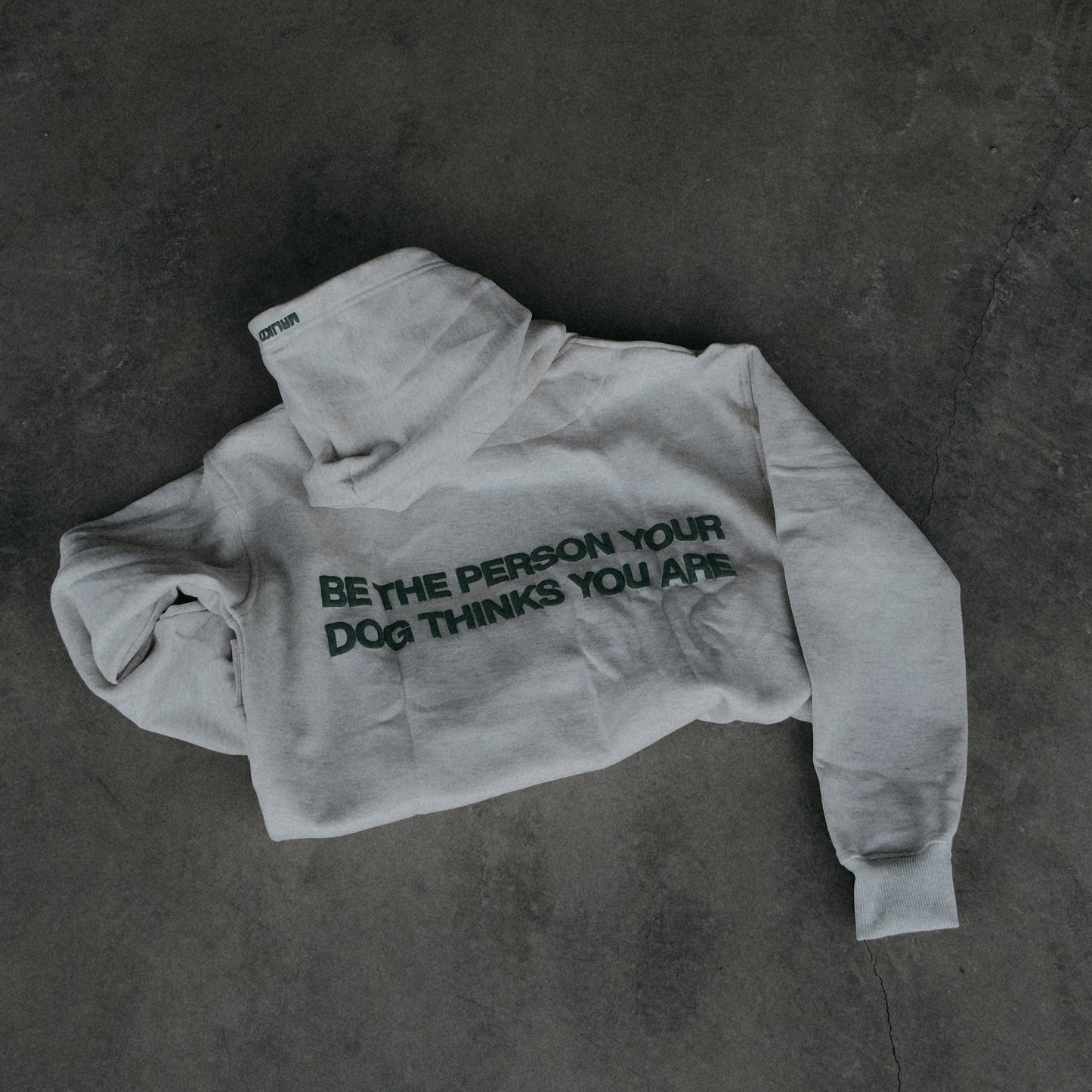 Be The Person Your Dog Thinks You Are Black Oversized Hoody